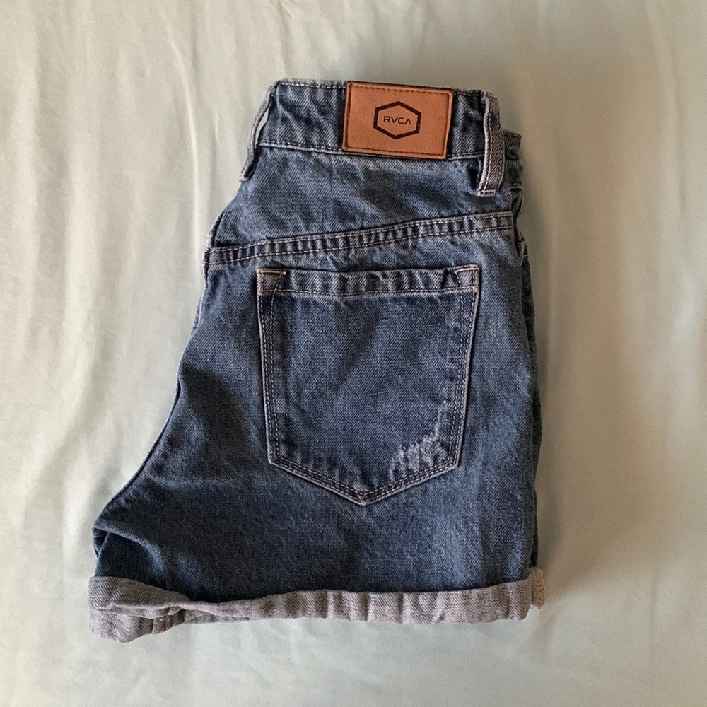 rvca jean shorts